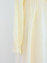 Giorgio di Sant'Angelo Ivory Cotton Dress Dress arcadeshops.com