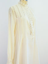 Giorgio di Sant'Angelo Ivory Cotton Dress Dress arcadeshops.com