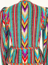 Yves Saint Laurent Ikat Knit Jacket Jacket arcadeshops.com