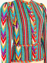 Yves Saint Laurent Ikat Knit Jacket Jacket arcadeshops.com