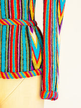 Yves Saint Laurent Ikat Knit Jacket Jacket arcadeshops.com