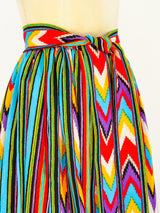Yves Saint Laurent Ikat Maxi Skirt Skirt arcadeshops.com