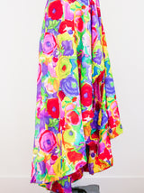 Adele Simpson Floral Halter Gown Dress arcadeshops.com