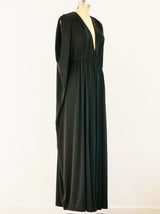 Bill Tice Sleeveless Jersey Gown Dress arcadeshops.com