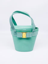 Ferragamo Seafoam Bucket Bag Accessory arcadeshops.com