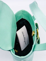 Ferragamo Seafoam Bucket Bag Accessory arcadeshops.com
