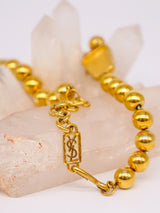 Yves Saint Laurent Poured Glass Necklace Accessory arcadeshops.com