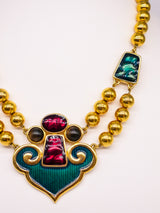 Yves Saint Laurent Poured Glass Necklace Accessory arcadeshops.com