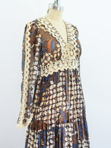 Gunne Sax Batik Maxi Dress Dress arcadeshops.com
