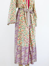 Liberty Mixed Print Belted Robe Dress arcadeshops.com