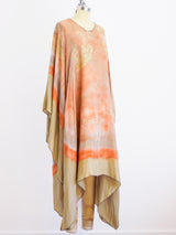 Hand Dyed Washed Silk Tunic Dress arcadeshops.com