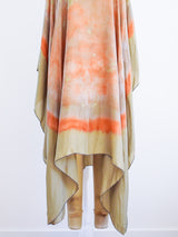Hand Dyed Washed Silk Tunic Dress arcadeshops.com