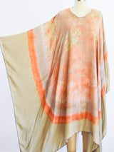Hand Dyed Washed Silk Tunic Dress arcadeshops.com