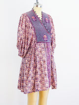 Phool Block Printed Indian Top Top arcadeshops.com