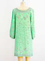 Pucci Mint Print Silk Jacket Jacket arcadeshops.com