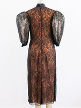 Stavropoulos Puff Sleeve Lace Dress Dress arcadeshops.com