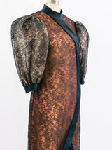 Stavropoulos Puff Sleeve Lace Dress Dress arcadeshops.com