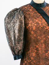 Stavropoulos Puff Sleeve Lace Dress Dress arcadeshops.com