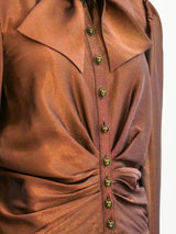 Ungaro Top with Rusched Waist Top arcadeshops.com