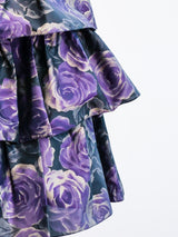 Ungaro Tiered Floral Skirt Skirt arcadeshops.com