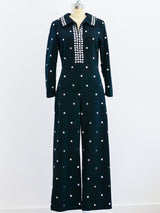 Donald Brooks Studded Knit Jumpsuit Jumpsuit arcadeshops.com