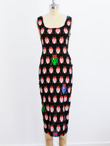 Gianni Versace Ladybug Print Tank Dress Dress arcadeshops.com