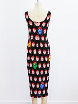 Gianni Versace Ladybug Print Tank Dress Dress arcadeshops.com