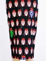 Gianni Versace Ladybug Print Tank Dress Dress arcadeshops.com