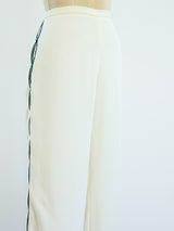 Gianfranco Ferre Sequin Embellished Pants Bottom arcadeshops.com