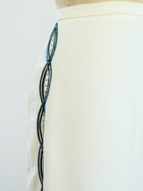 Gianfranco Ferre Sequin Embellished Pants Bottom arcadeshops.com