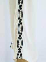 Gianfranco Ferre Sequin Embellished Pants Bottom arcadeshops.com