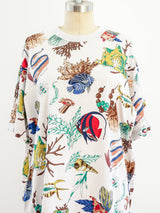 Hermes Underwater Graphic Tee Top arcadeshops.com