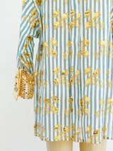 Christian Lacroix Embellished Striped Shirt Top arcadeshops.com