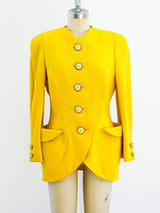 Versace Yellow Jacket Jacket arcadeshops.com