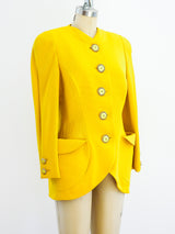 Versace Yellow Jacket Jacket arcadeshops.com
