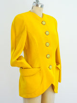 Versace Yellow Jacket Jacket arcadeshops.com