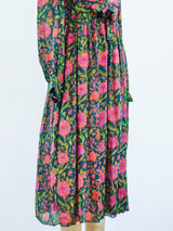 Judith Ann Tissue Silk Floral Dress Dress arcadeshops.com