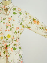 Anne Klein Floral Cotton Tunic Dress Dress arcadeshops.com