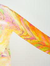 Marble Printed Sweatshirt T-shirt arcadeshops.com