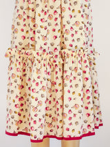 Yves Saint Laurent Rose Print Ensemble Dress arcadeshops.com