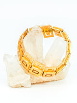 Stylized Greek Key Link Bracelet Jewelry arcadeshops.com