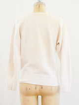 1960s Beatles Signature Print Sweatshirt T-shirt arcadeshops.com