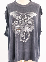 Harley Davidson Cut Off Tee T-shirt arcadeshops.com