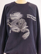 Chinatown San Francisco Dragon Sweatshirt T-shirt arcadeshops.com