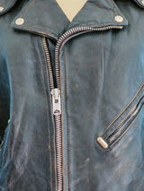 1960s Harley Davidson Leather Motorcycle Jacket Jacket arcadeshops.com