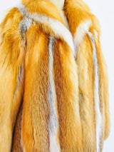 Red Fox Fur Coat Jacket arcadeshops.com