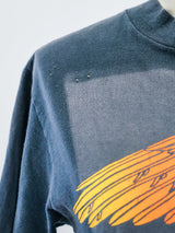 Faded Harley Davidson Wing Graphic Tee T-shirt arcadeshops.com