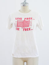 Live Free Die Free Tee T-shirt arcadeshops.com