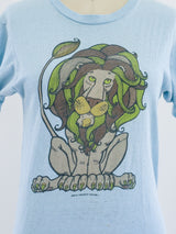 1970s Lion Graphic Tee T-shirt arcadeshops.com