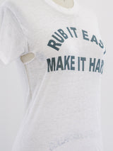 Rub it Easy Graphic Tee T-shirt arcadeshops.com